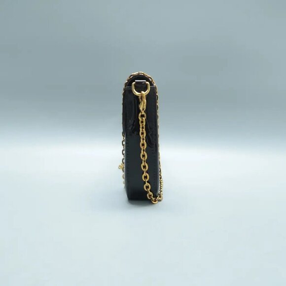 100% Auth Louis Vuitton Pochette Felicie W/P Shoulder Bag 963-112324 - Picture 3 of 12